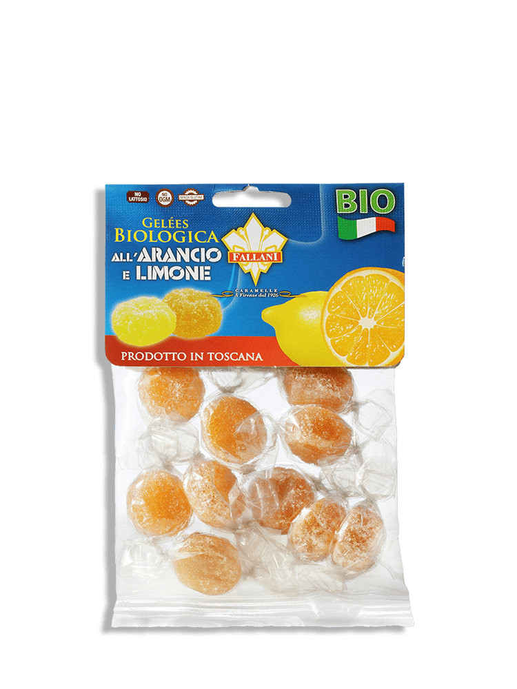 Organic Orange & Lemon Jellies; 70g