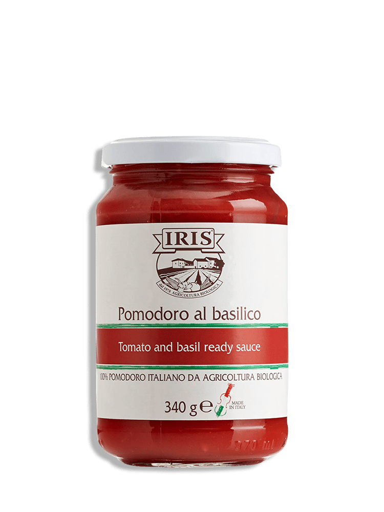 Organic Tomato & Basil Sauce; 340g
