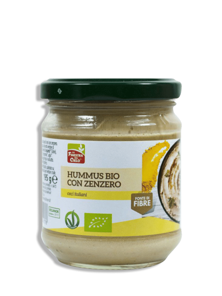 Organic Hummus with Ginger; 195g