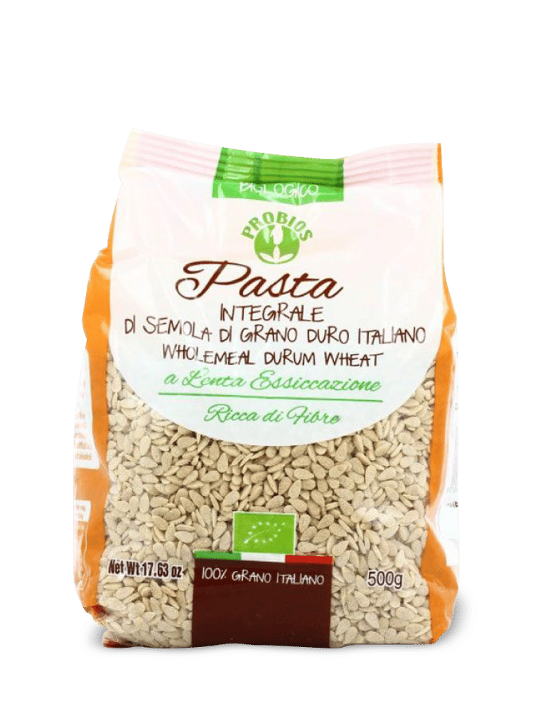 Organic Whole Wheat Semini Pasta; 500g