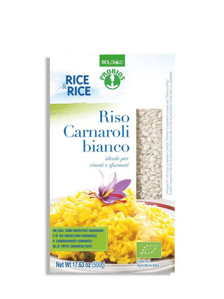 Organic Carnaroli White Rice; 500g