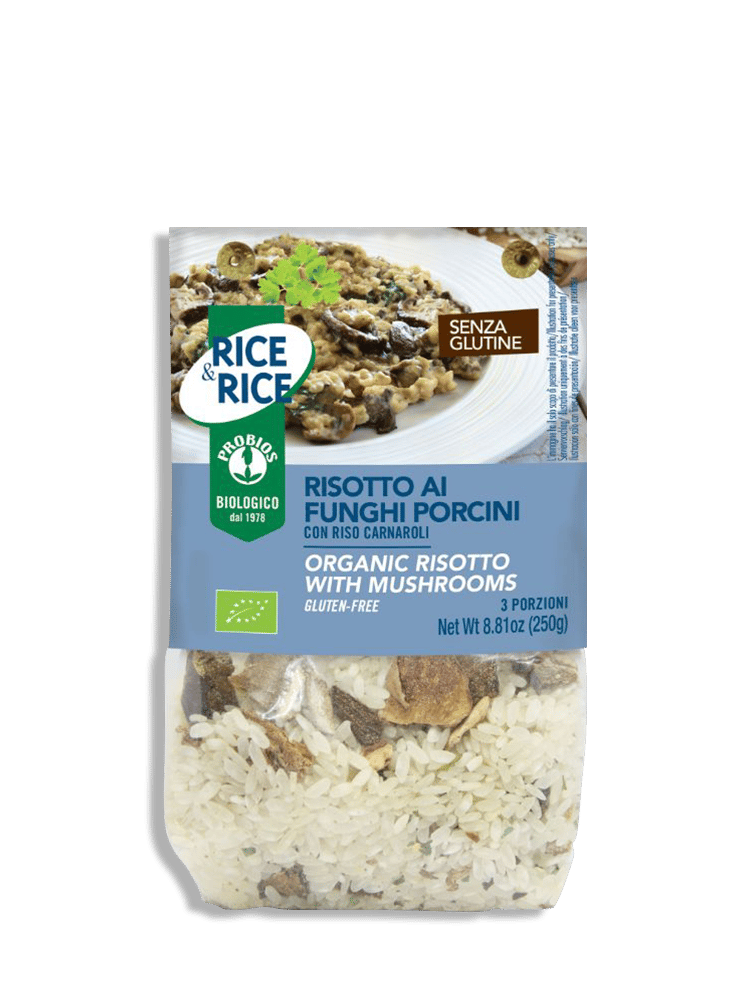 Organic Risotto with Mushroom; 250g