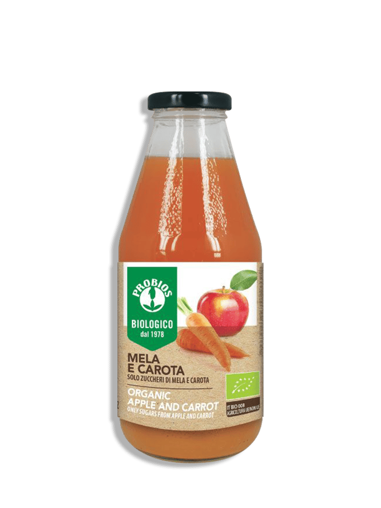 Organic Apple Carrot Drink; 500ml