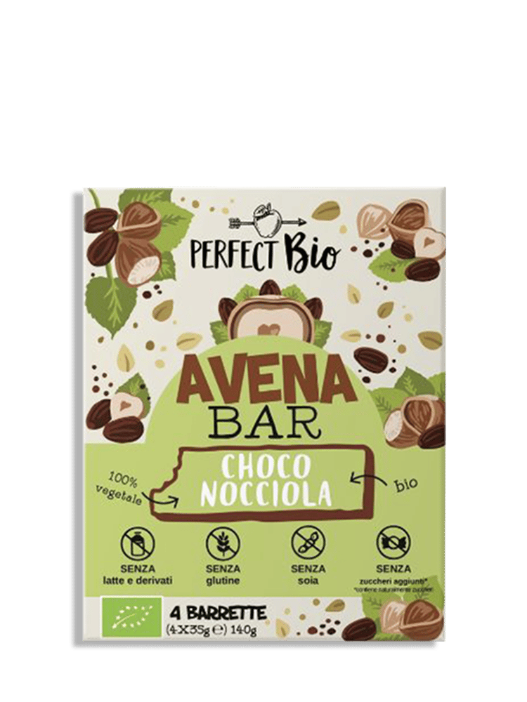 Organic Oat Bars - Choco & Hazelnuts; 4 x 35g