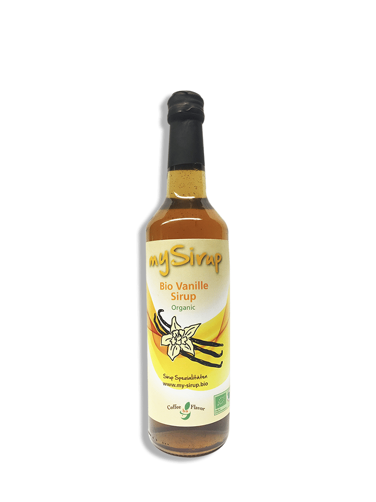 Organic Vanilla Syrup; 500ml
