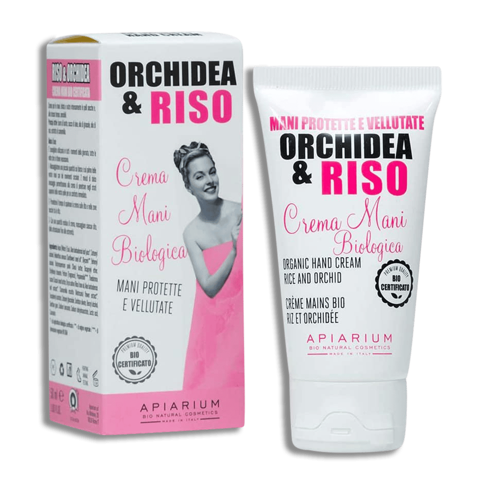 Organic Hand Cream - Orchid & Rice; 50ml