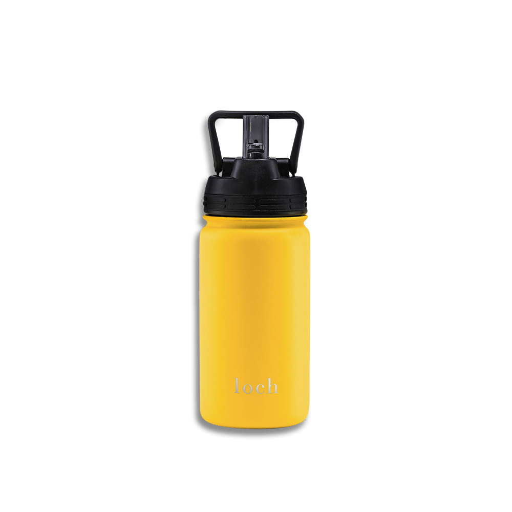 Sustainable Stainless Steel Bottle - Sunrise Yellow; 420ml