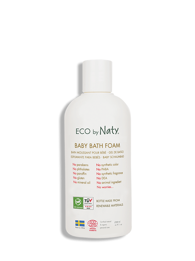 Eco-certified Baby Bath Foam; 200ml