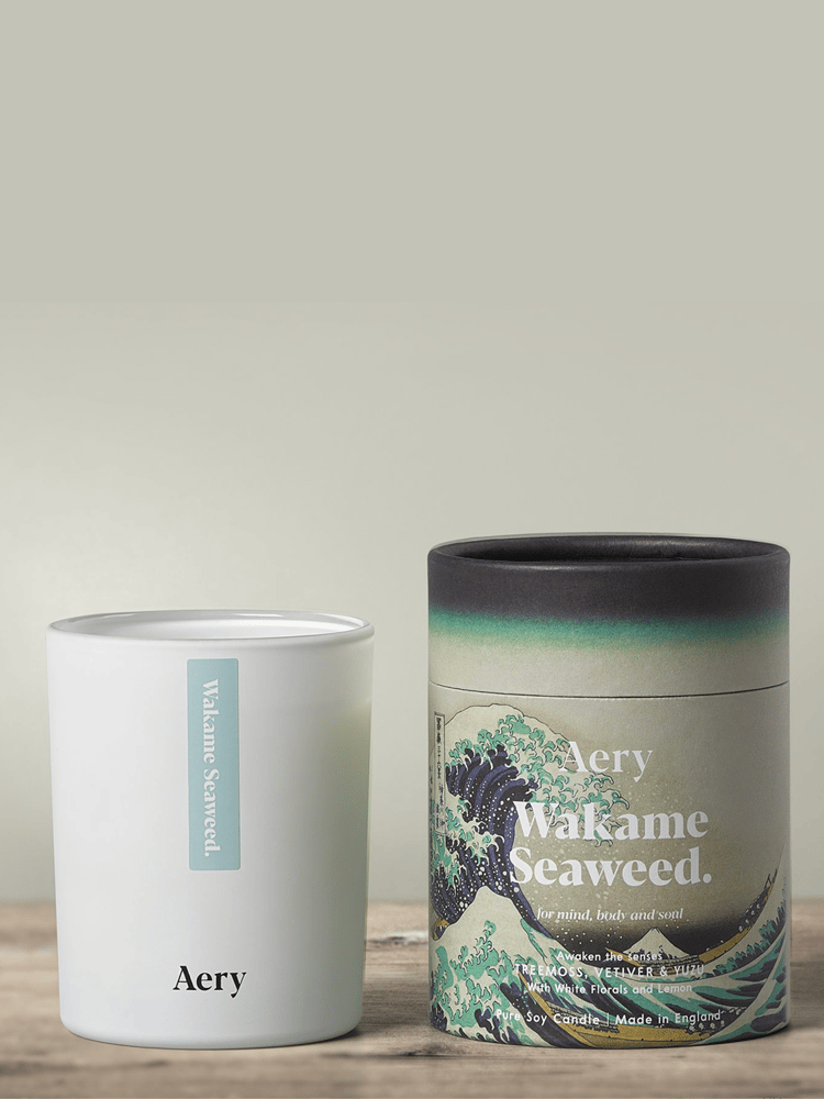 Vegan Wakame Seaweed Candle; 200g