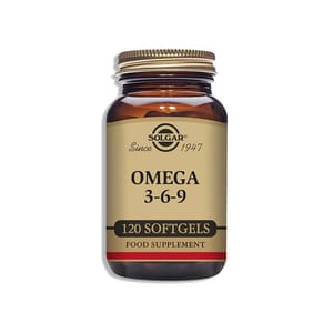أوميجا ٣-٦-٩ الخالية من الغلوتين ؛ ١٢٠ كبسولة هلامية 