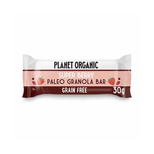 Organic Paleo Granola Bar - Super Berry; 30g