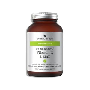 Vegetarian Vitamin C & Zinc - Children; 30 caps