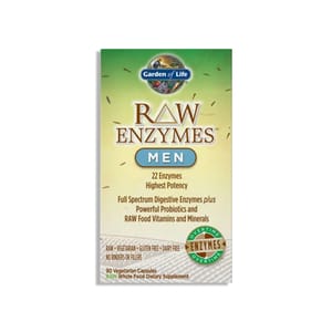 Raw Enzymes for Men - Digestive Health; 90 caps 