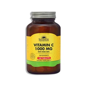 Vitamin C 1000mg with Rose Hips; 100 tabs