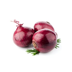 Organic Red Onion; 500g
