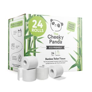 Eco-friendly Bamboo Toilet Tissue - 3 Ply; 24 rolls 