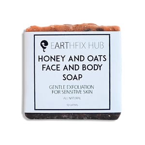 Natural Face & Body Soap - Honey & Oats; 90g