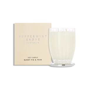 Sustainable Soy Candle - Burnt Fig & Pear; 350g