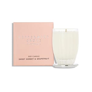 Sustainable Soy Candle - Sweet Sorbet & Grapefruit; 60g