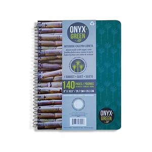 Eco-friendly 1 Subject Notebook; 140 pages