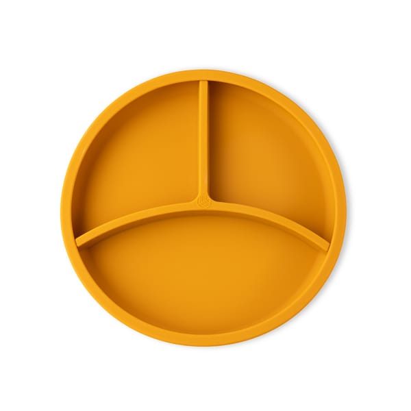 BPA-free Silicone Divider Plate - Mustard