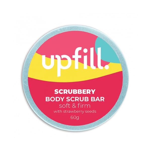 Vegan Solid Body Scrub Bar - Scrubbery; 60g