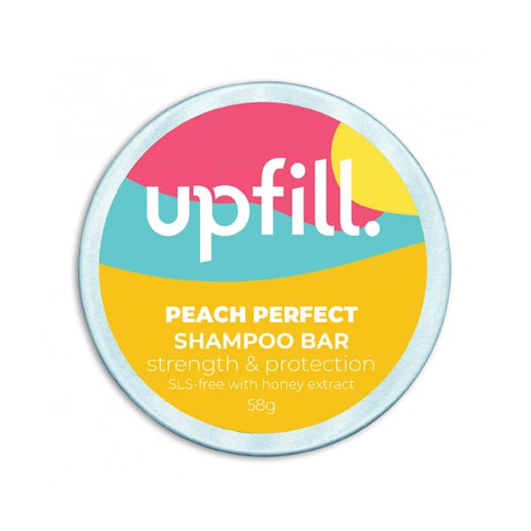 Vegan Solid Shampoo Bar - Peach Perfect; 58g