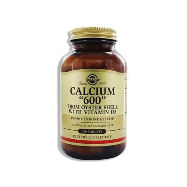 Oyster Shell Calcium 600 - with Vitamin D3; 120 tabs 