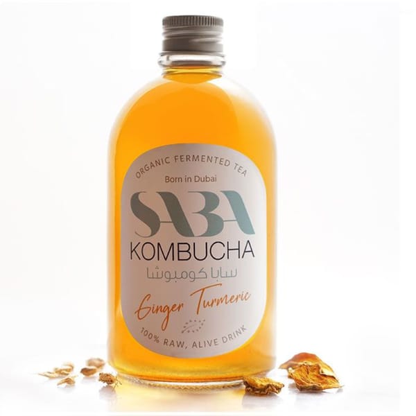 Organic Ginger Kombucha with Turmeric; 275ml