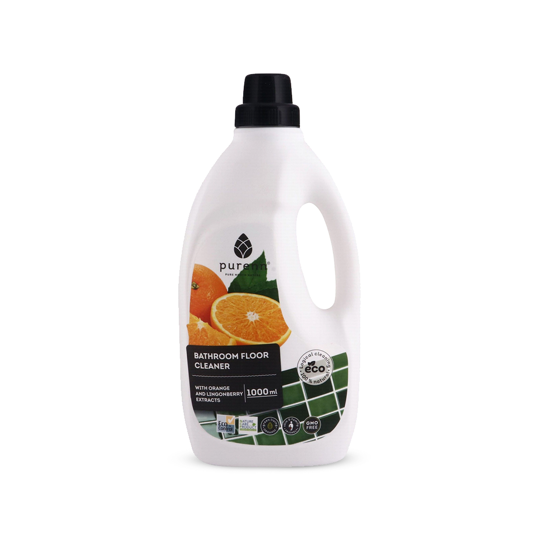 Plant-based Bathroom Floor Cleaner - Orange; 1L
