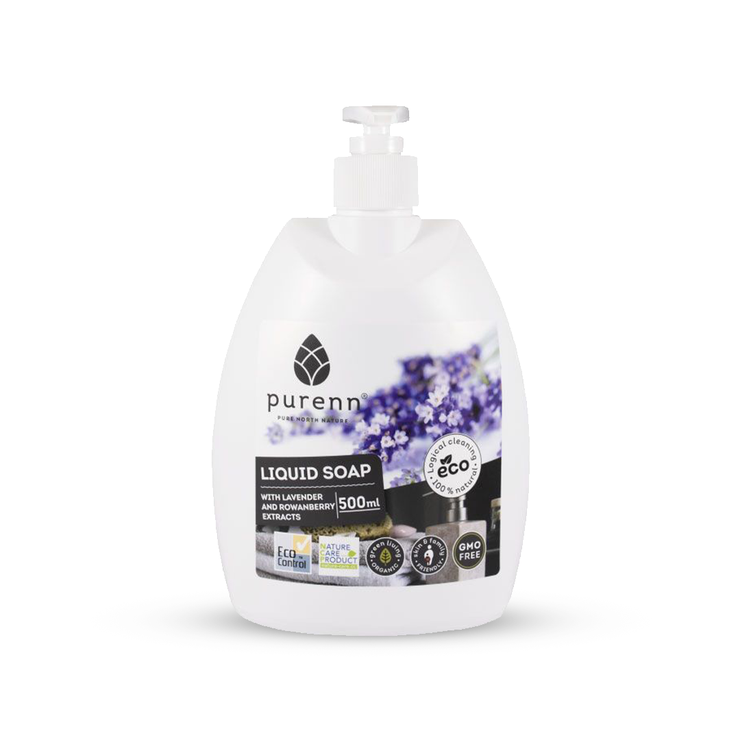 Plant-based Liquid Soap - Lavender & Raspberry; 500ml