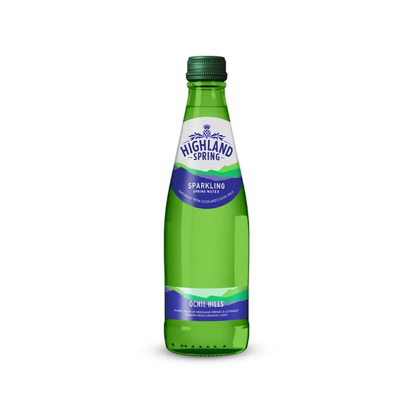 Recyclable Sparkling Water Glass; 330ml