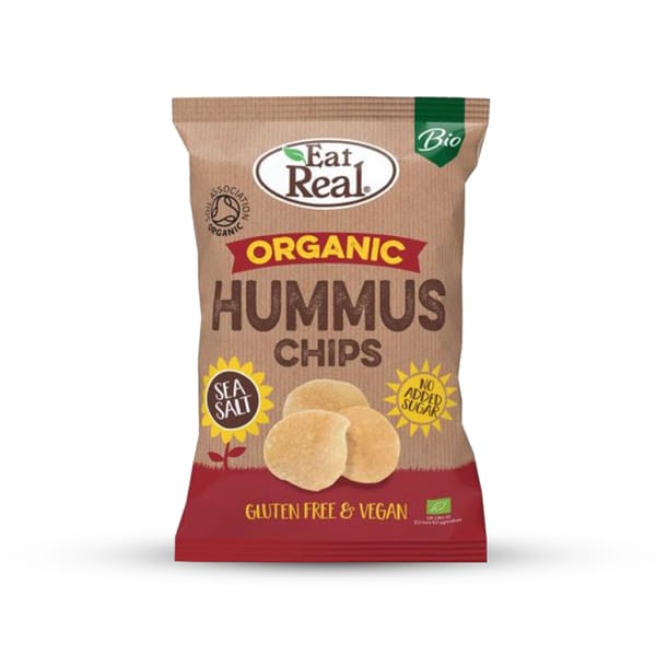 Organic Hummus Chips - Sea Salt; 100g