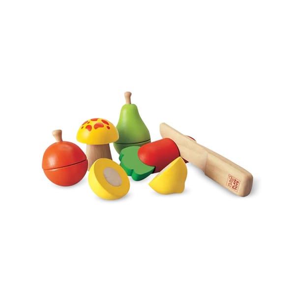 Eco-friendly Wooden Fruit & Vegetable Play Set