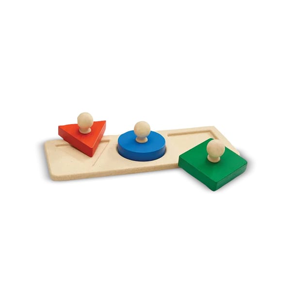 Eco-friendly Wooden Shape Matching Puzzle