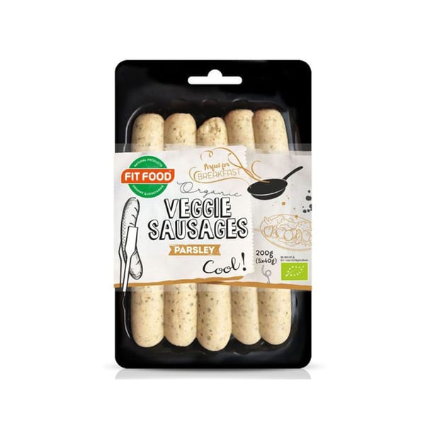 Organic Veggie Sausages - Parsley; 200g