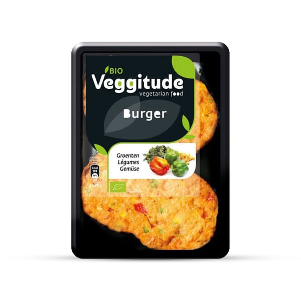 Organic Veggie Burger; 150g