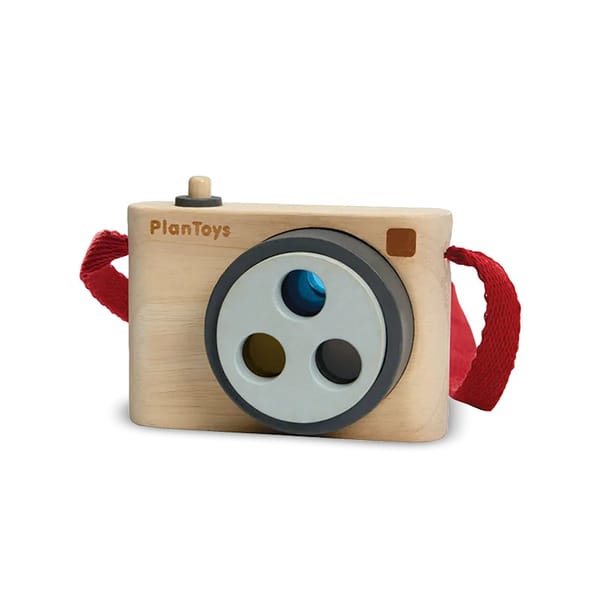 Eco-friendly Wooden Colored Snap Camera