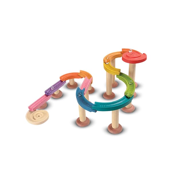 Eco-friendly Wooden Marble Run - Deluxe