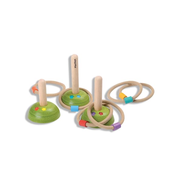 Eco-friendly Wooden Meadow Ring Toss