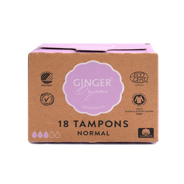 Organic Tampons - Digital Normal; 18pcs