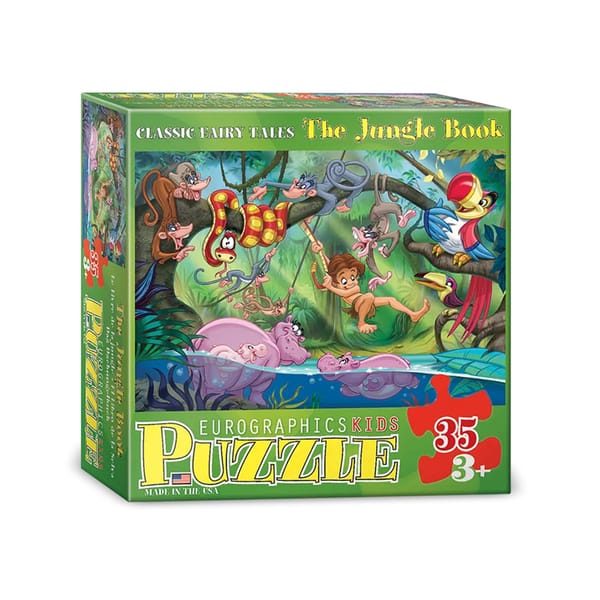 Recycled Puzzle - The Jungle Book; 35 pcs