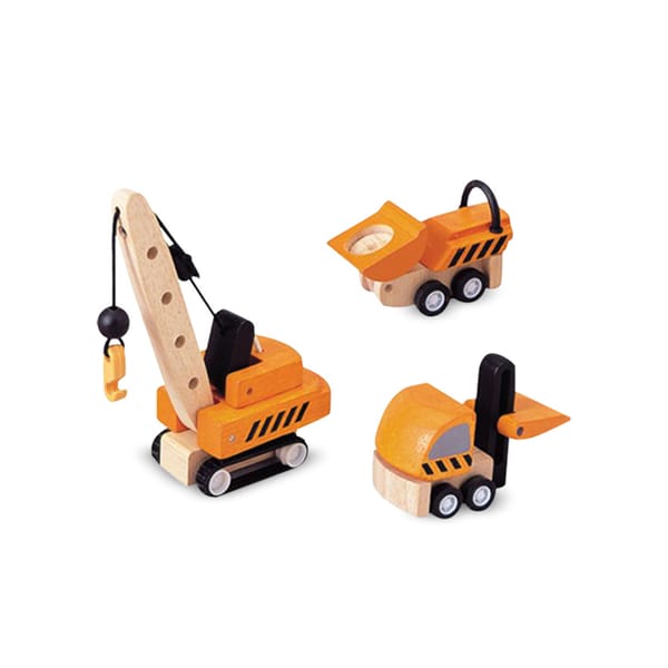 Eco-friendly Wooden Construction Vehicles