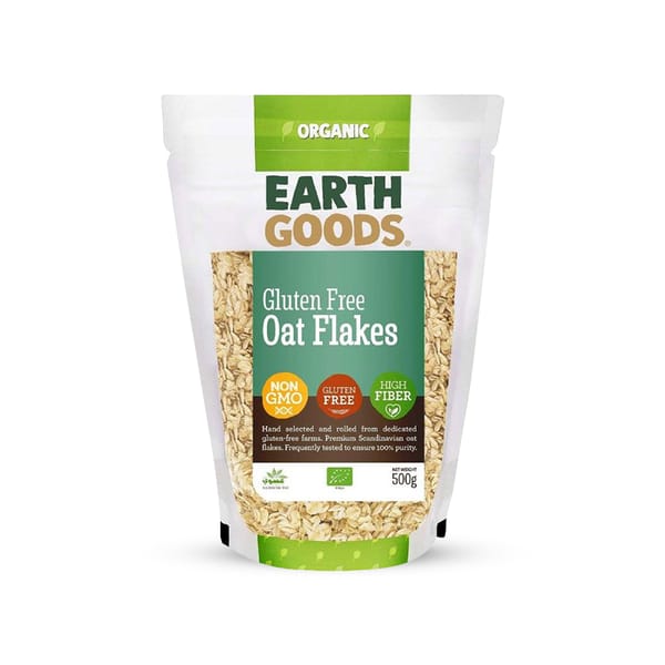 Organic Gluten-free Oat Flakes; 500g