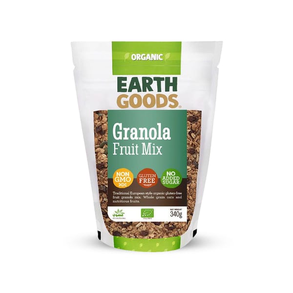 Organic Gluten-free Fruit Granola Mix; 340g