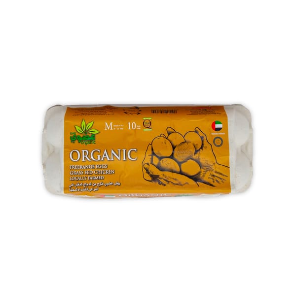 Organic Free-range Eggs; 10pcs