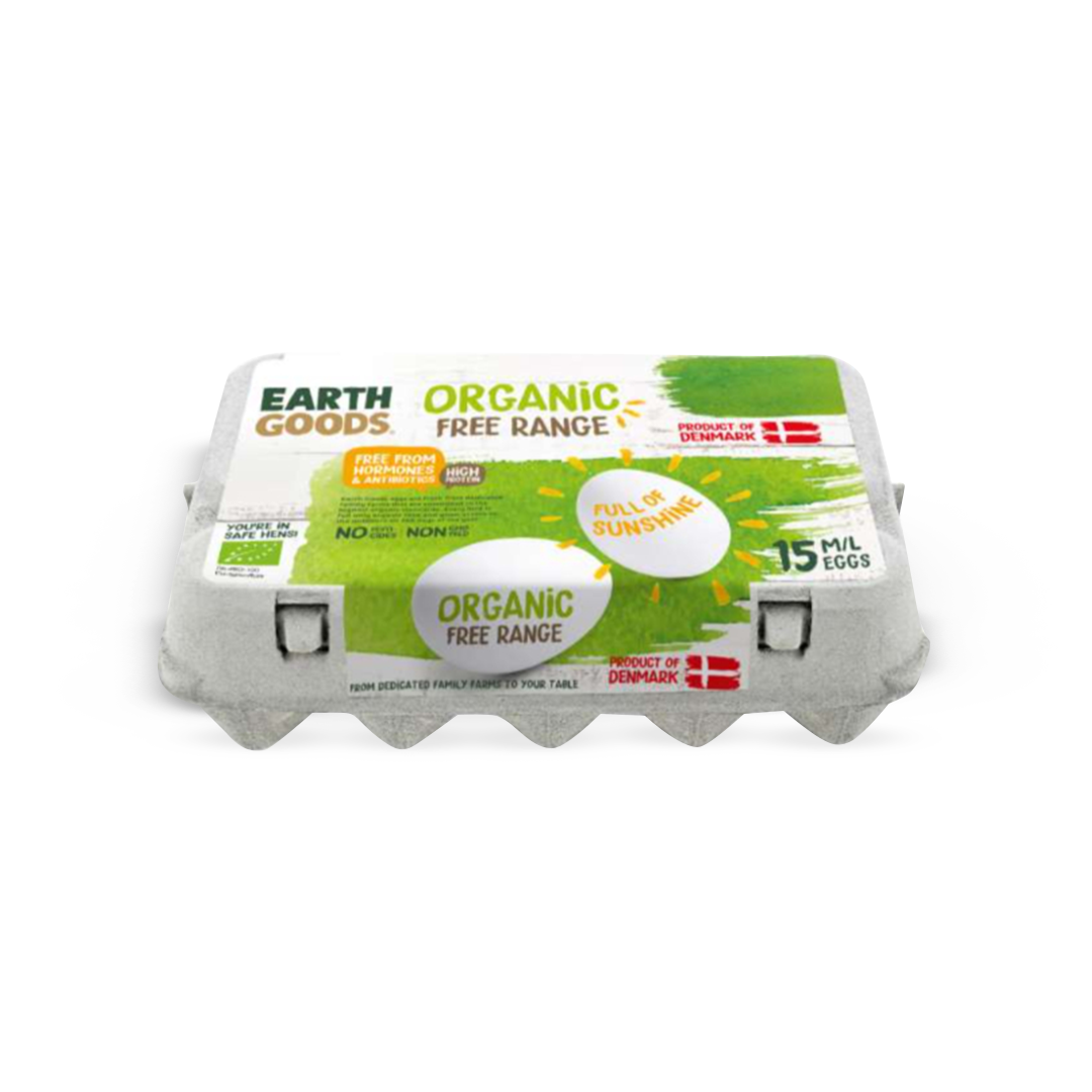 Organic Free Range Eggs; 15s