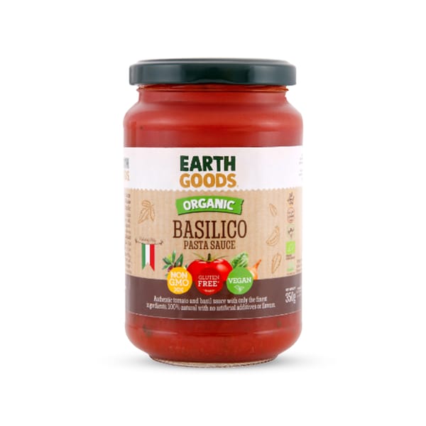 Organic Basilico Sauce; 350g