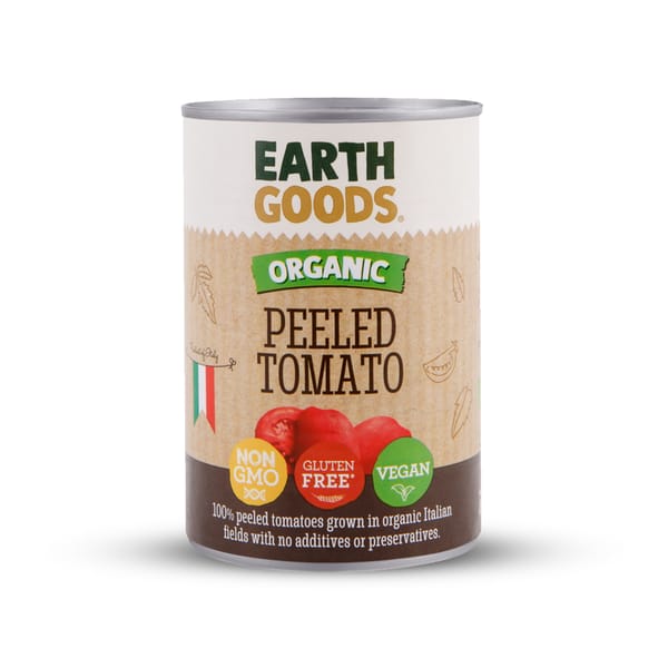 Organic Peeled Tomatoes; 400g