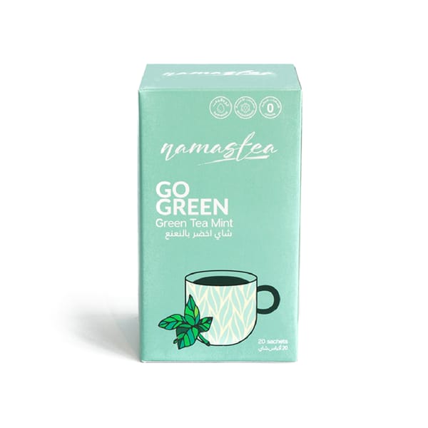 Go Green – Refreshing Green Tea Mint; 20tb